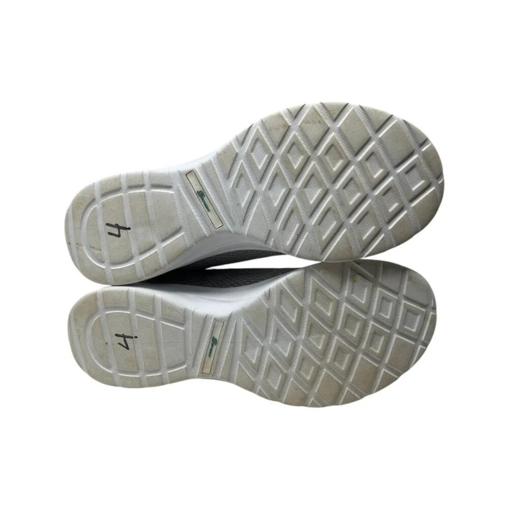 S Sport By Skechers Sneaker Women Size 7.5 Gray Solid Slip On Memory Foam Mesh